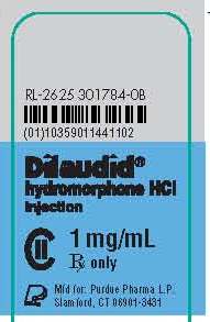 Dilaudid hydromorphone HCl Injection 1 mg/mL