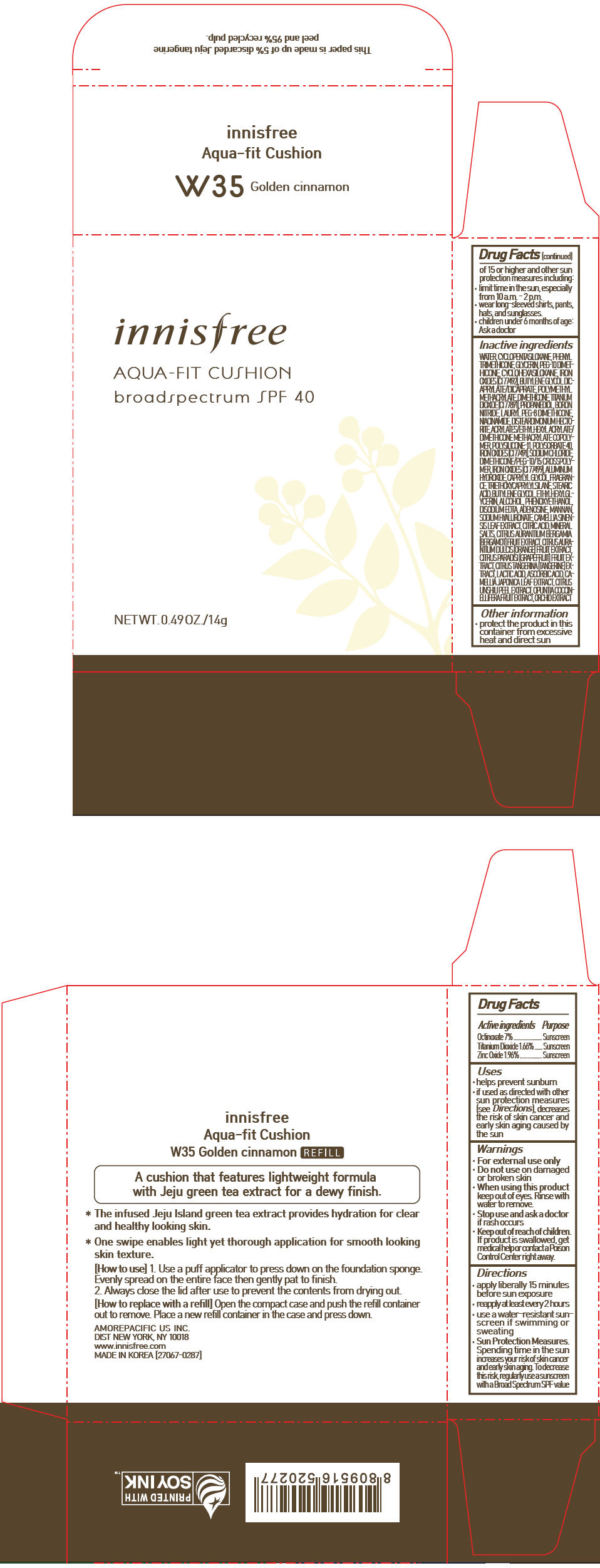 PRINCIPAL DISPLAY PANEL - 14 g Container Carton - W35 Golden cinnamon