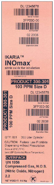 Principal Display Panel - 100 PPM Size D Carton Label
