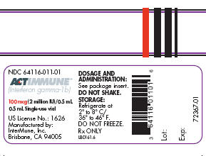 image of vial label