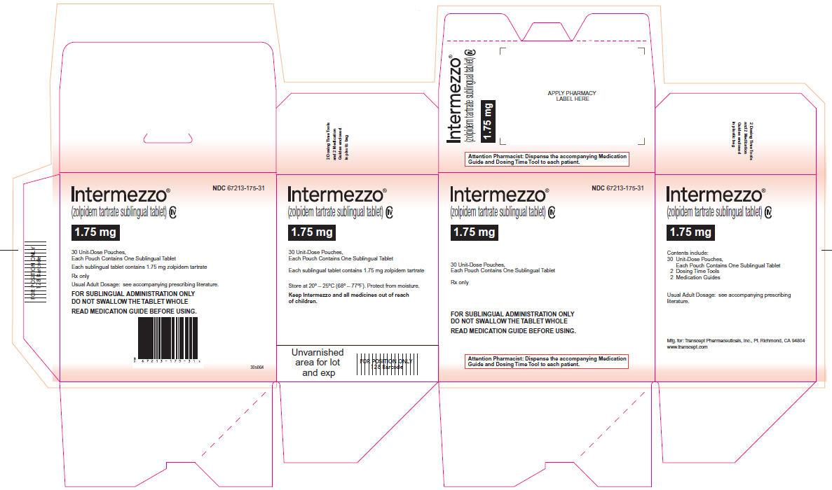 Intermezzo 1.75mg Tablets - 30 Count Carton