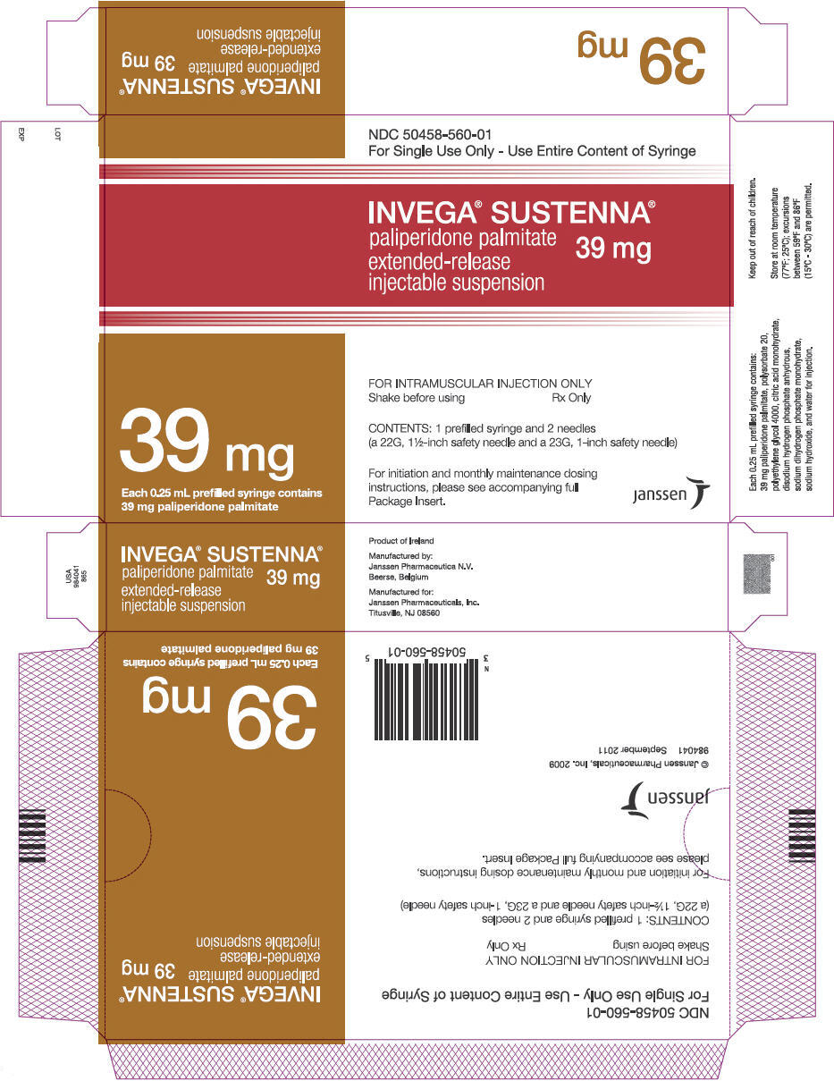 PRINCIPAL DISPLAY PANEL - 39 mg Syringe Carton