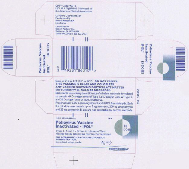 Principal Display Panel - 10 Dose Vial Label