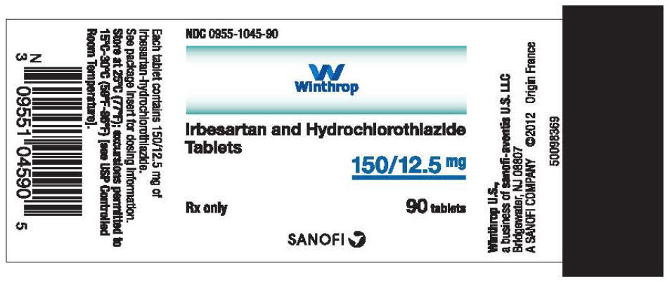 PRINCIPAL DISPLAY PANEL - 150/12.5 mg Tablet Label