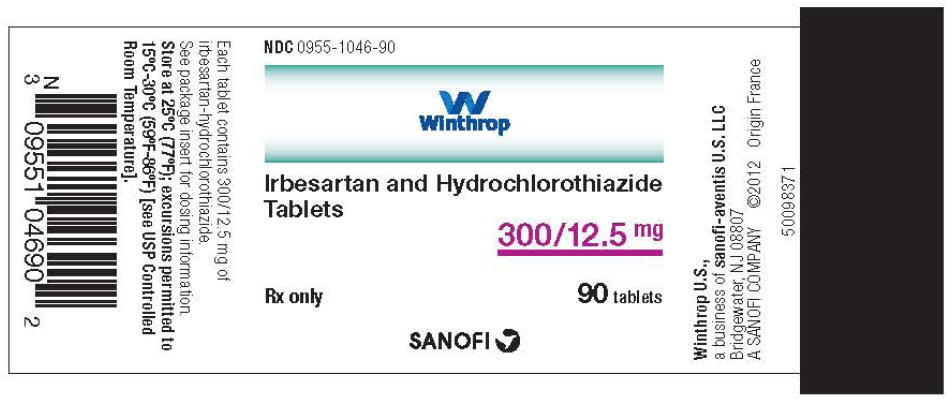 PRINCIPAL DISPLAY PANEL - 300/12.5 mg Tablet Label