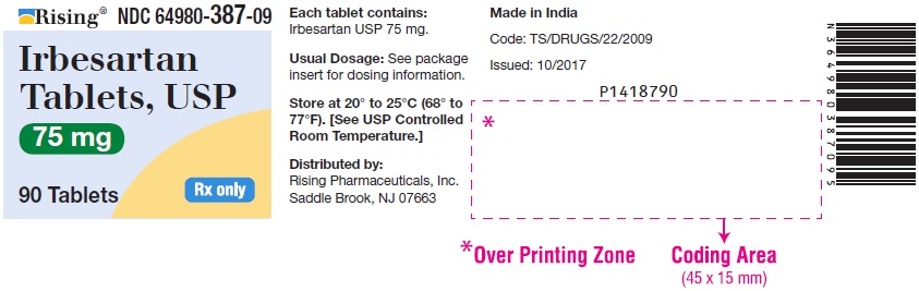 PACKAGE LABEL-PRINCIPAL DISPLAY PANEL - 75 mg (90 Tablet Bottle)