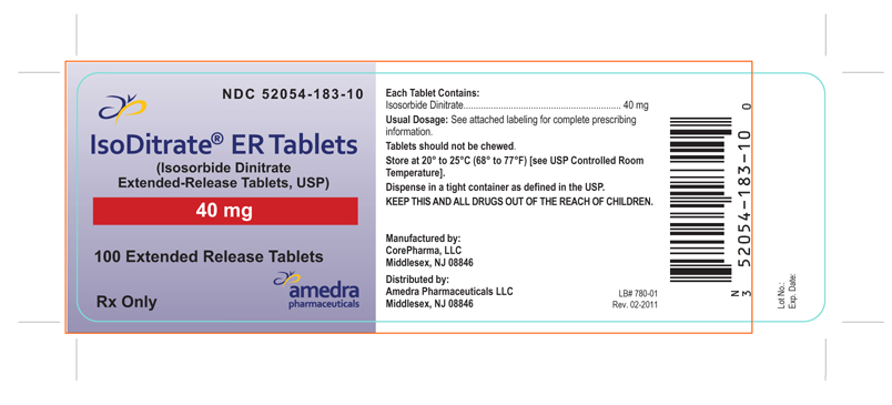40 mg 100 Extended Release Tablets