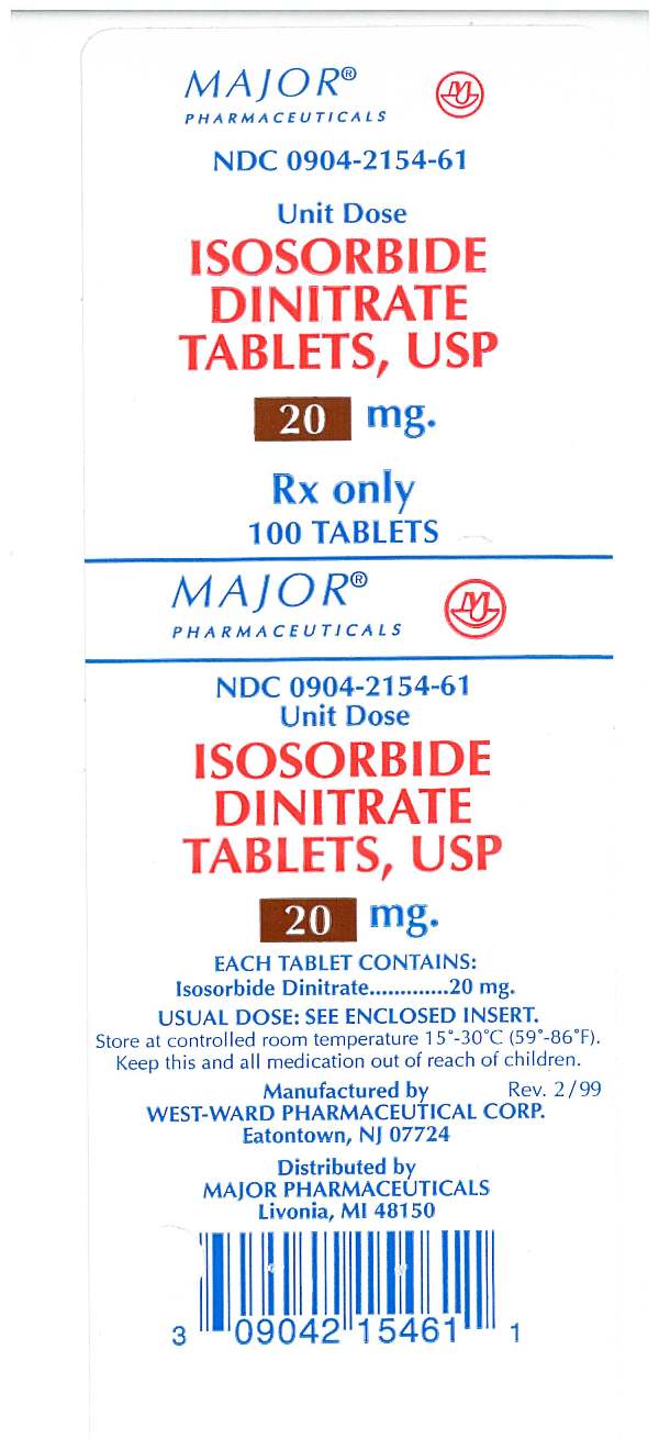 Isosorbide Dinitrate 40 mg Tablets, USP