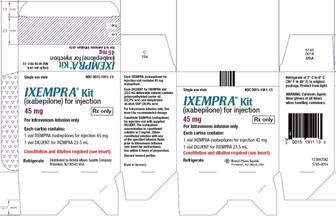 IXEMPRA Kit 15 mg