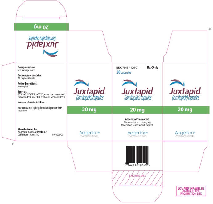 Package Label - Principal Display Panel – 20 mg, 28 ct Capsule Carton