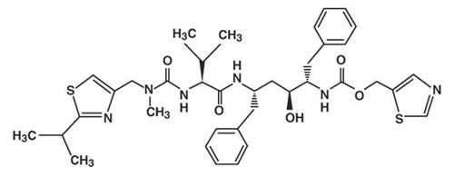 chemical structure for ritonavir