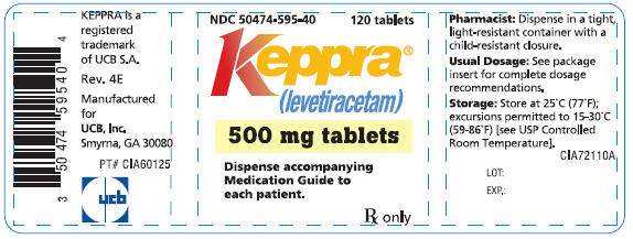 PRINCIPAL DISPLAY PANEL - 500 mg Tablet Bottle
