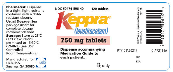 PRINCIPAL DISPLAY PANEL - 750 mg Tablet Bottle