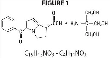 Ketorolac Tromethamine Structural Formula 