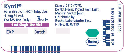 PRINCIPAL DISPLAY PANEL - 1 mg/1 mL Vial Label
