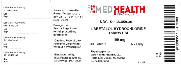 100 mg 30's label