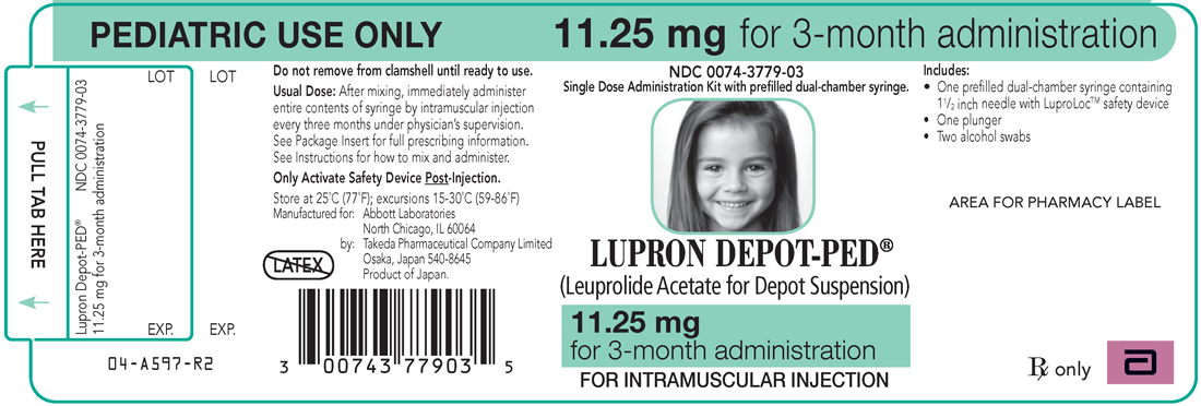 lupron depot ped 11.25 mg 3 mo