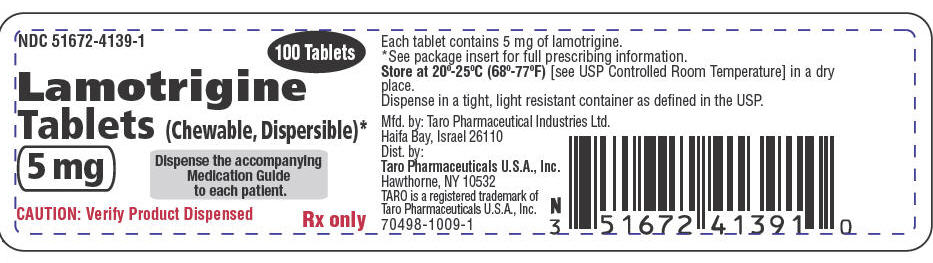 Principal Display Panel - 5 mg Bottle Label