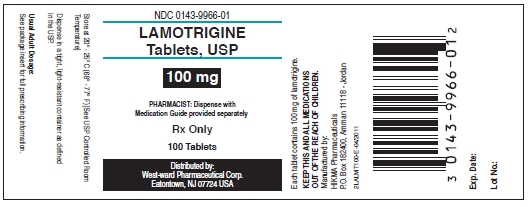 Lamotrigine Tablets, USP 100 mg/100 Tablets
