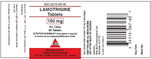Lamotrigine Tablets 150 mg/60 Tablets