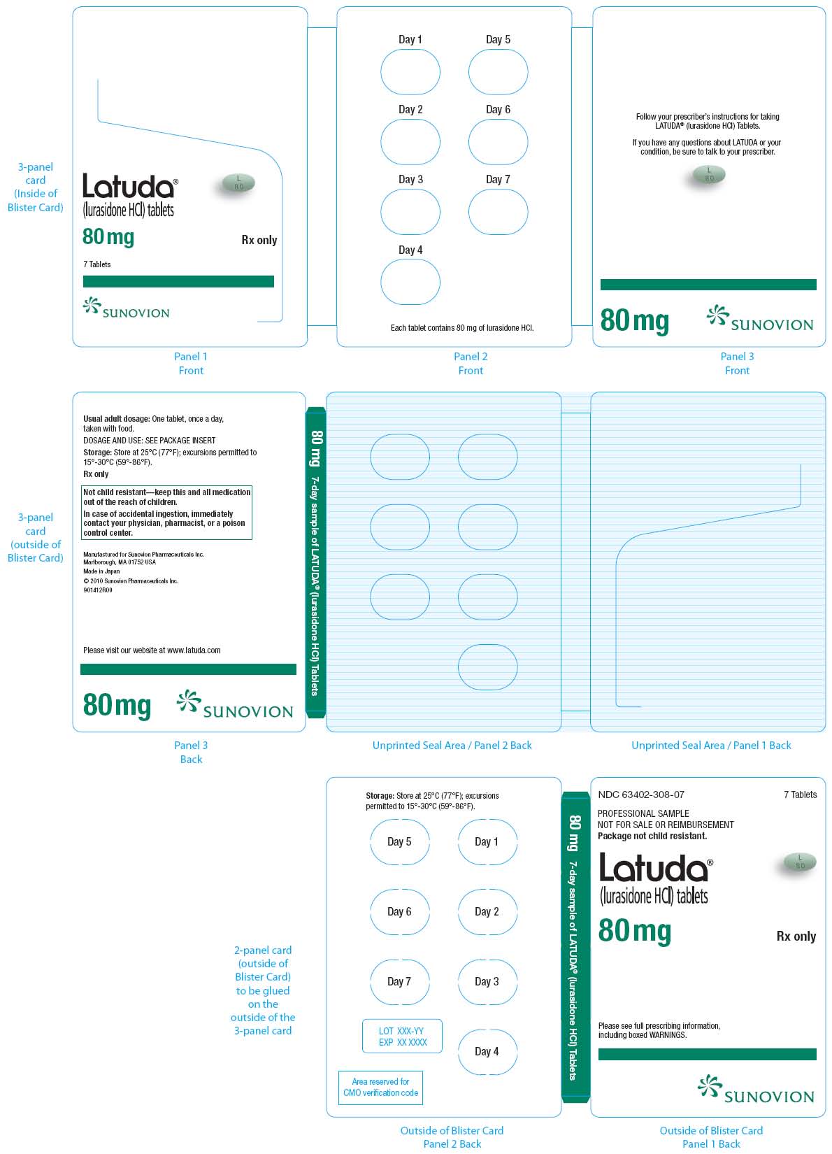 PACKAGE LABEL - PRINCIPAL DISPLAY PANEL - 80 mg Blister
