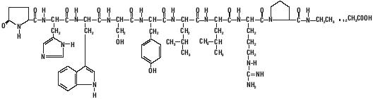 leuprolide-structure