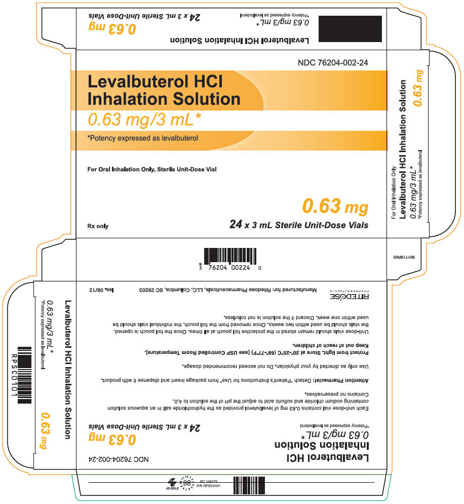 PRINCIPAL DISPLAY PANEL - 0.63 mg/3 mL Vial Carton