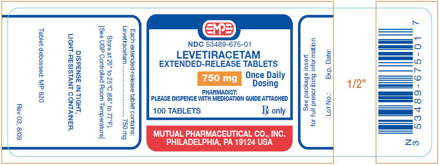 PRINCIPAL DISPLAY PANEL - 750 mg Bottle Label