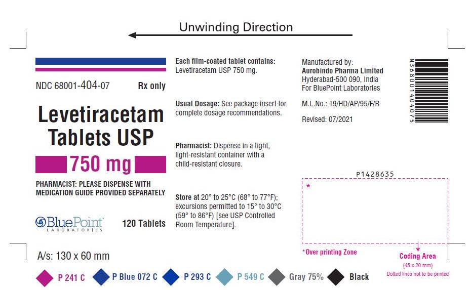 Levetiracetam Tablets USP 750mg