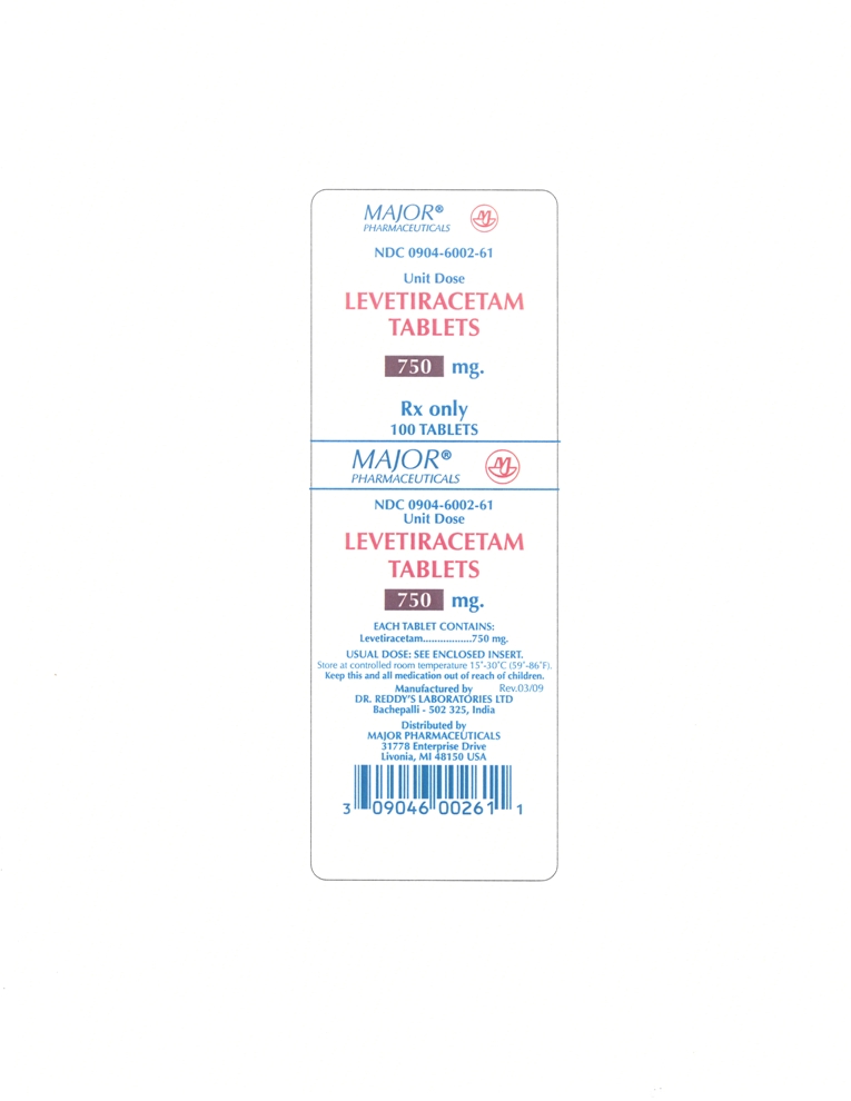 Levetiracetam 750 mg