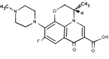 Levofloxacin Structural Formula