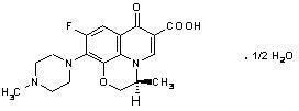 Chemical Structure of Levofloxacin