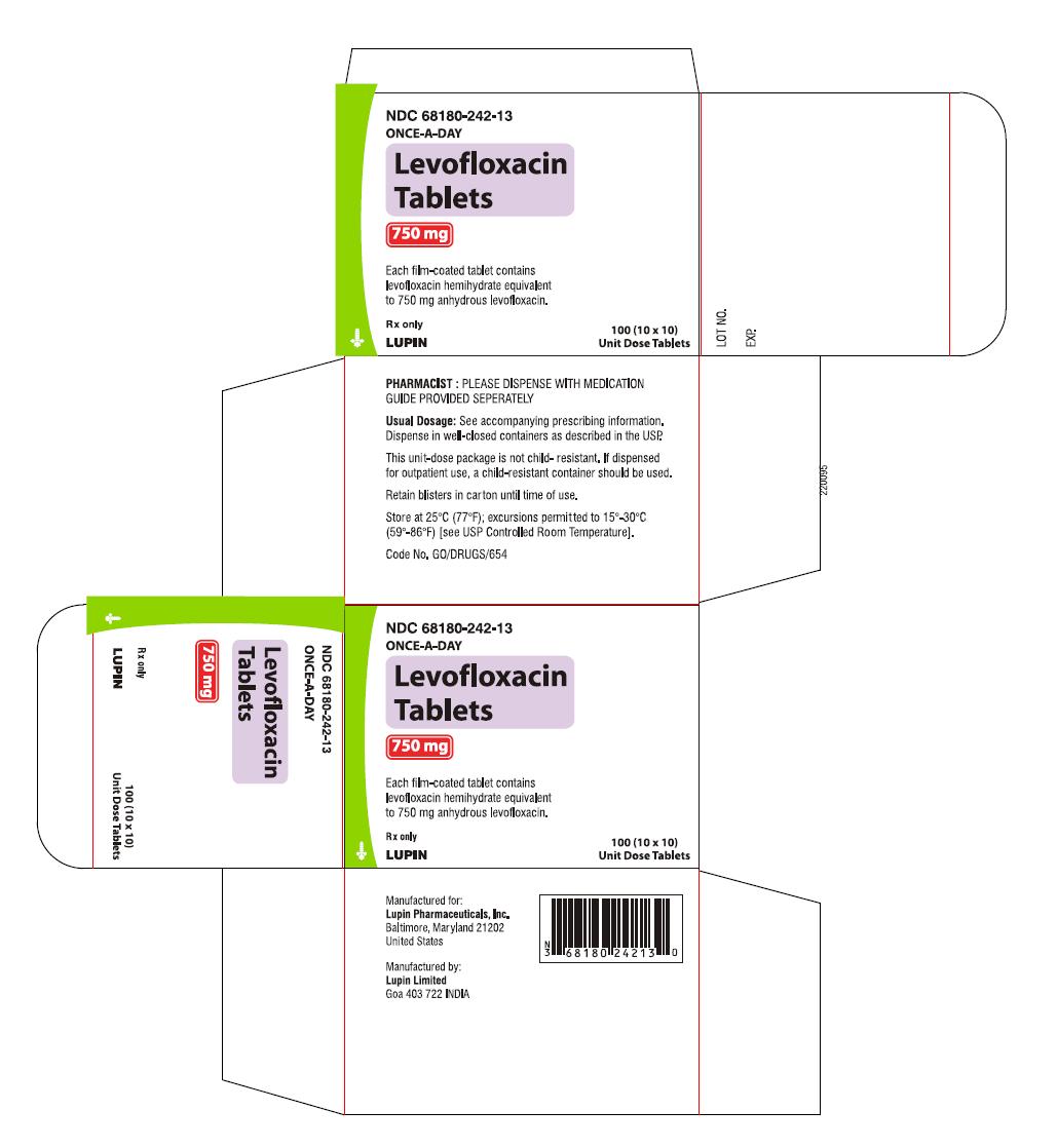 Levofloxacin Tablets, 500 mg- Carton of 100 Tablets
