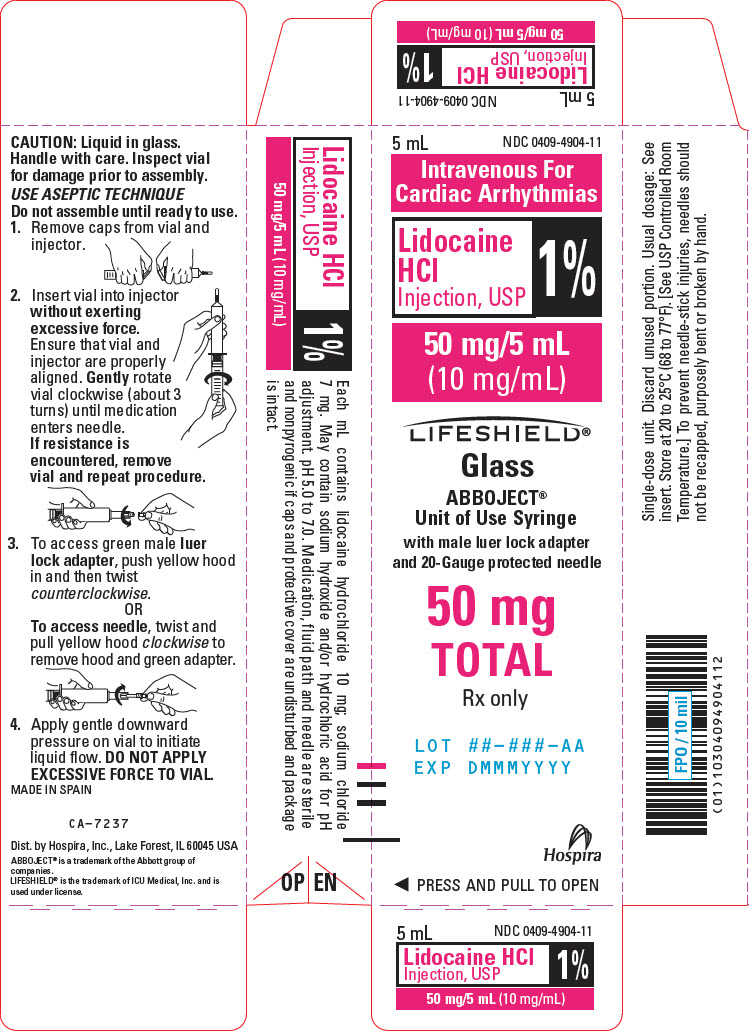 PRINCIPAL DISPLAY PANEL - 10 mg/mL Syringe Carton - LIFESHIELD