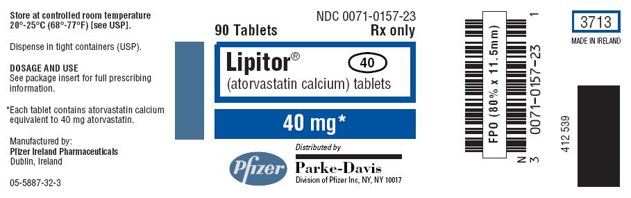 PRINCIPAL DISPLAY PANEL - 40 mg Tablets
