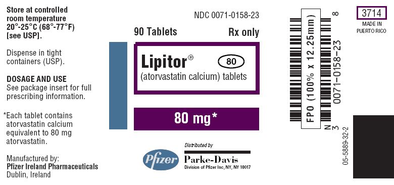 PRINCIPAL DISPLAY PANEL - 80 mg Tablets
