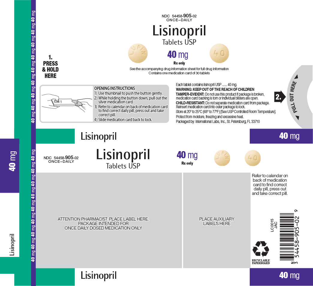 Lisinopril 40mg Carton