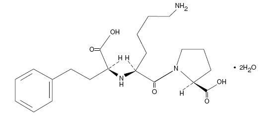 Structural Formula-Lisinopril