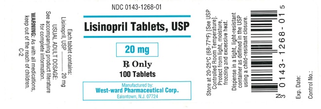 Lisinopril Tablets 20 mg