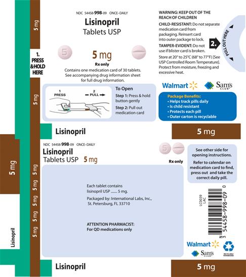 Lisinopril 5mg Adherence Package