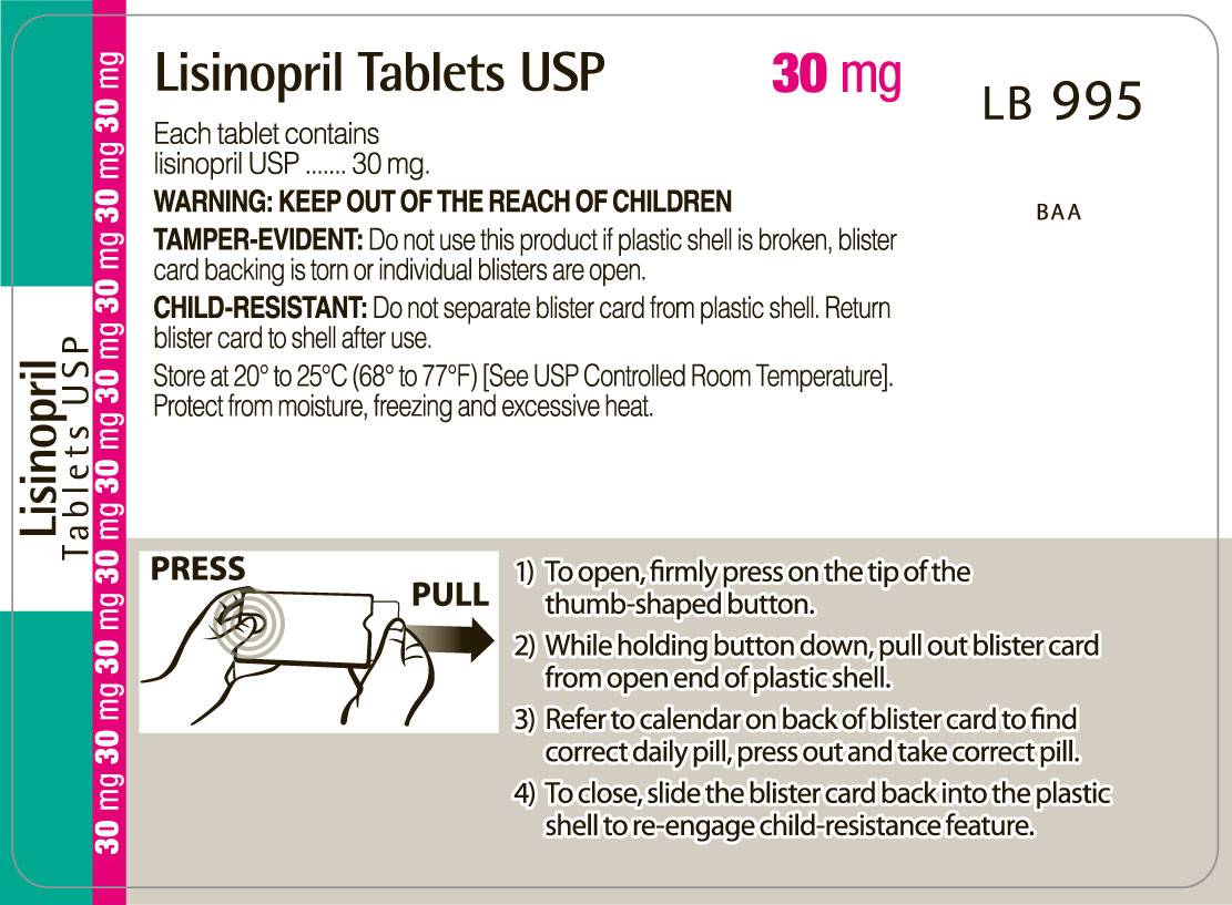 Lisinopril 30mg Carton