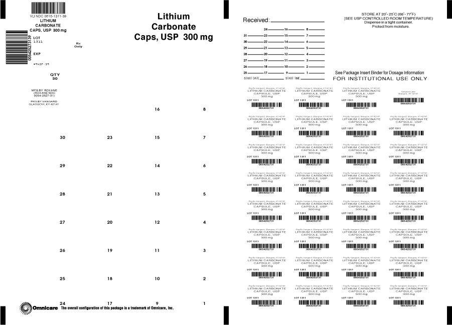 Principal Display Panel- Lithium Carbonate 300mg