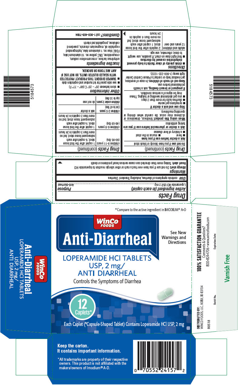 PRINCIPAL DISPLAY PANEL- 2 mg Caplet Blister Pack Carton