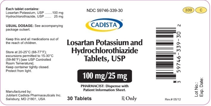 losartan potassium HCTZ  100,25 mg