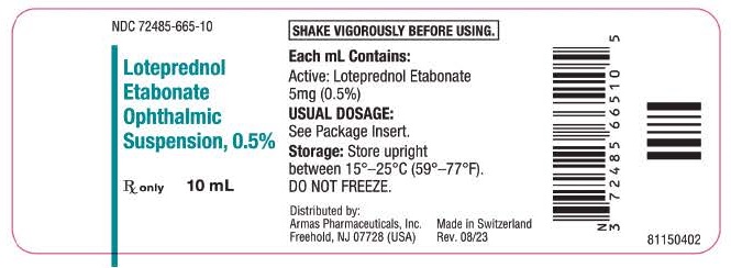 10 ml container label