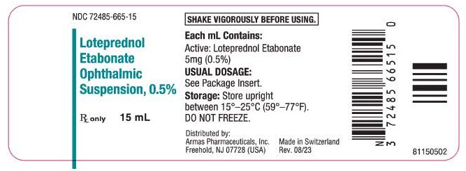 15 ml container label