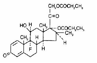 image of betamethasone dipropionate chemical structure
