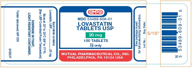 PRINCIPAL DISPLAY PANEL - 20 mg Tablet Label