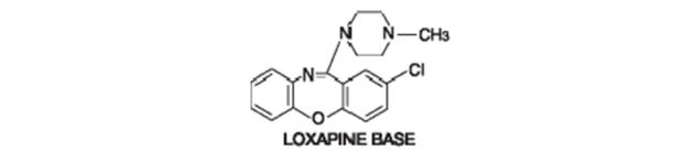 structural formula for loxapine