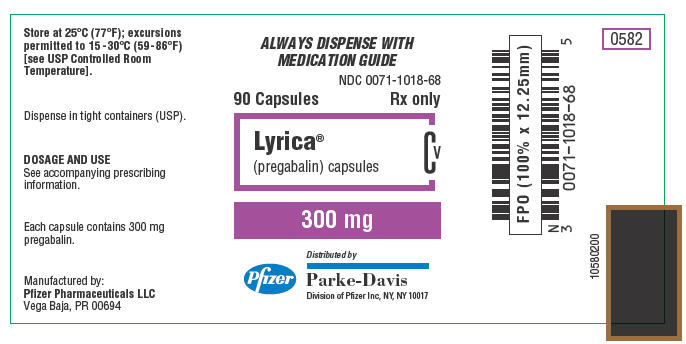 PRINCIPAL DISPLAY PANEL - 300 mg Capsule Bottle